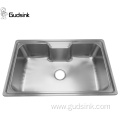 large space single bowl prssing kitchen sink